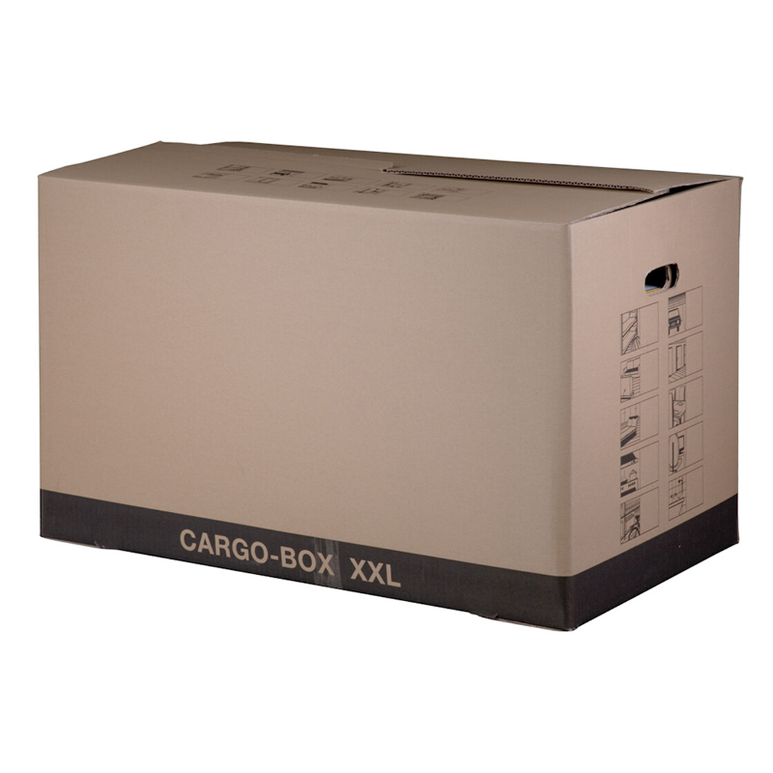 750x420x440 mm CARGO-BOX - XXL - ECO 2-wellig -  - B, 3,64  €