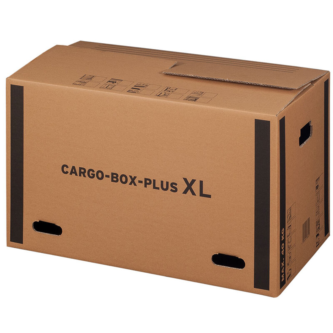 750x420x440 mm CargoBox - XL - Profesionel 2-wellig - spree-karton.sh, 5,84  €
